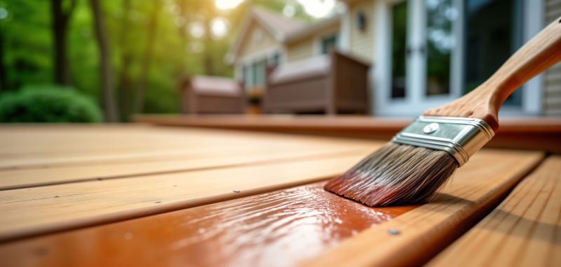 Rail Staining in Waco, TX